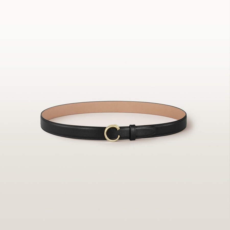 belt 25 mm panthère de cartier size 75 cm