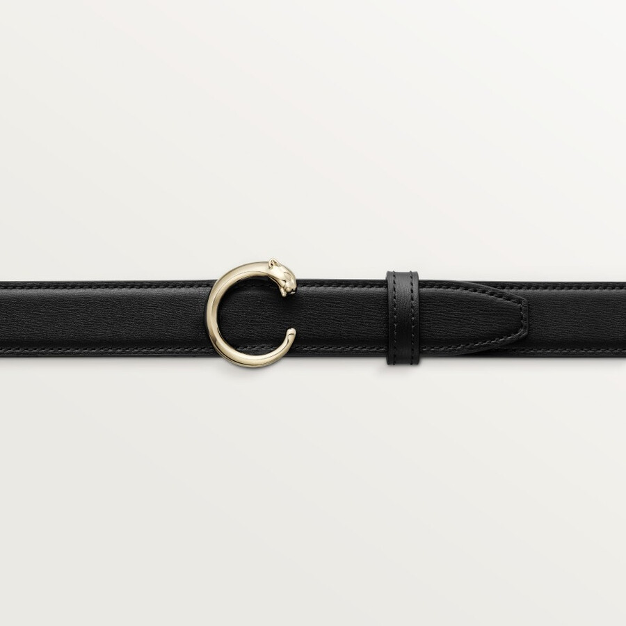 belt 25 mm panthère de cartier size 75 cm