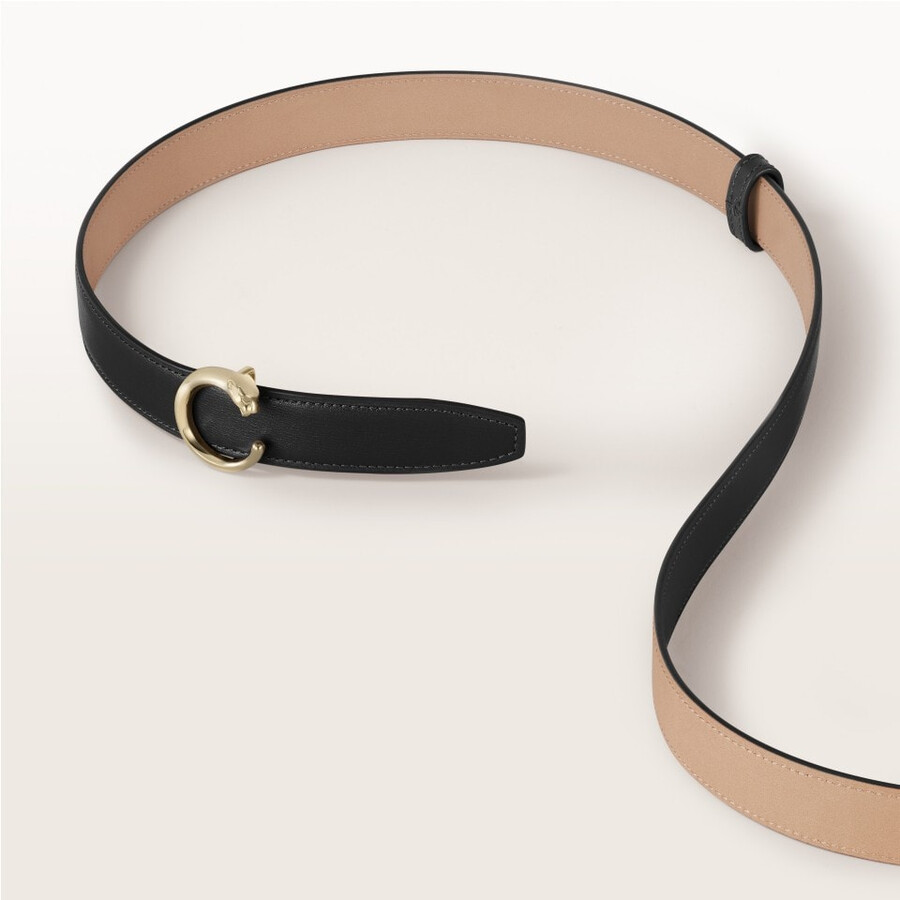 belt 25 mm panthère de cartier size 75 cm