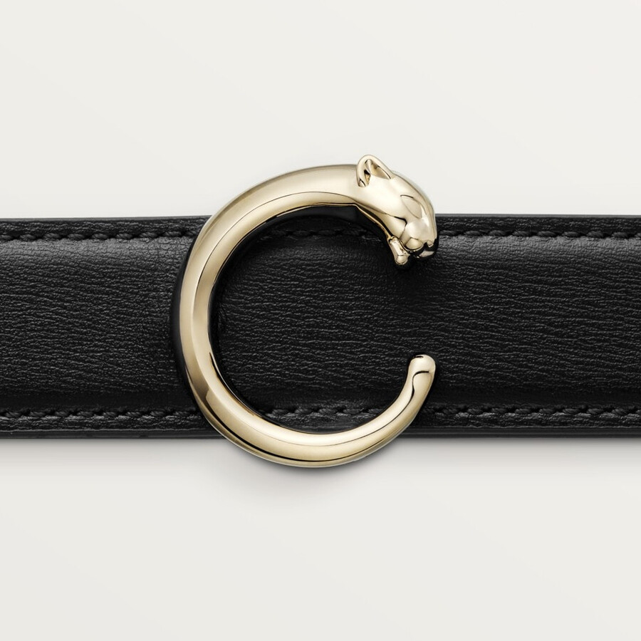 belt 25 mm panthère de cartier size 75 cm