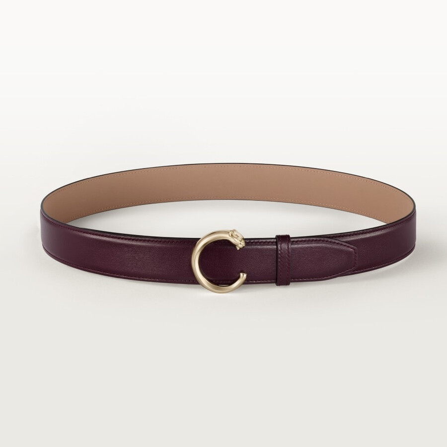 belt 35 mm panthère de cartier size 75 cm
