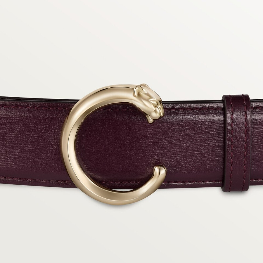 belt 35 mm panthère de cartier size 75 cm