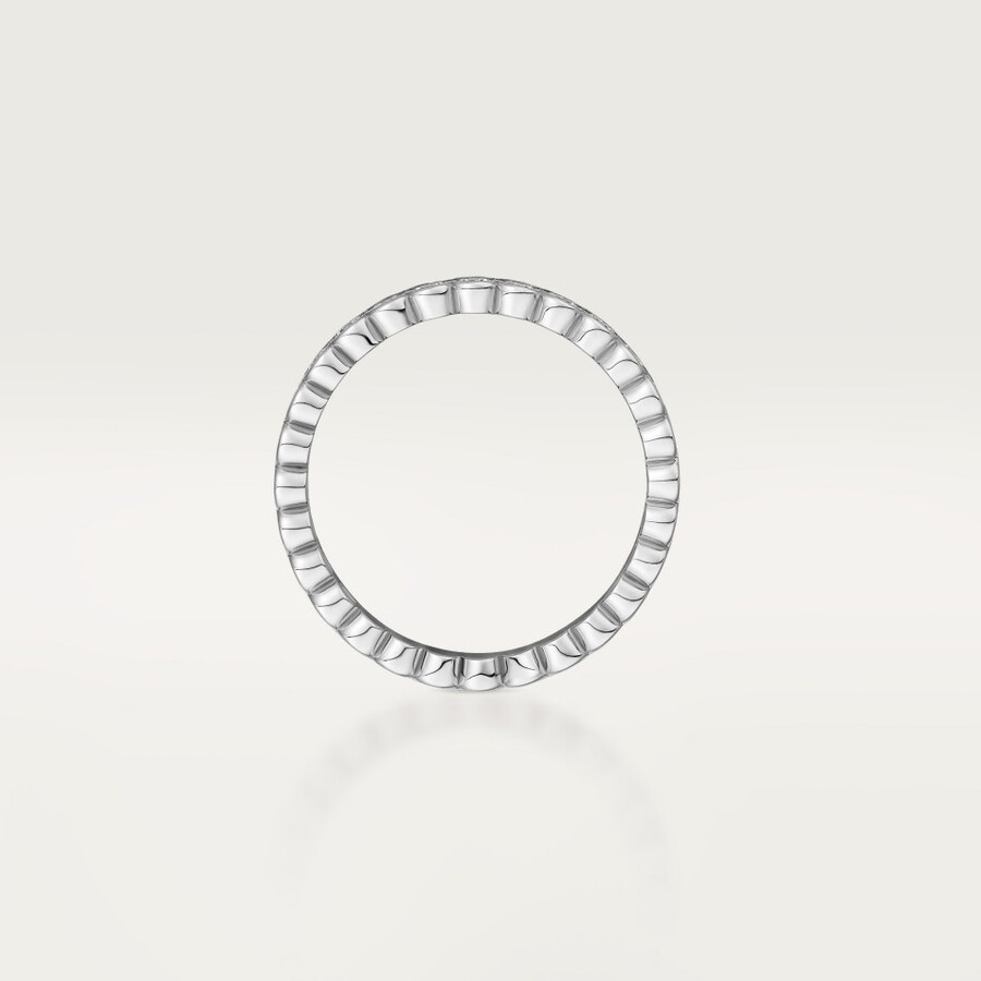 broderie de cartier wedding band diamonds
