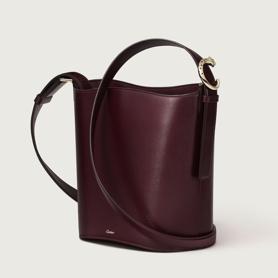 small model bucket bag panthère c de cartier