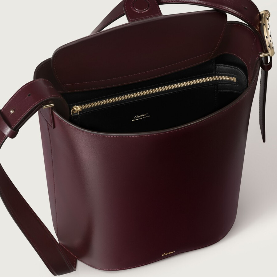 small model bucket bag panthère c de cartier