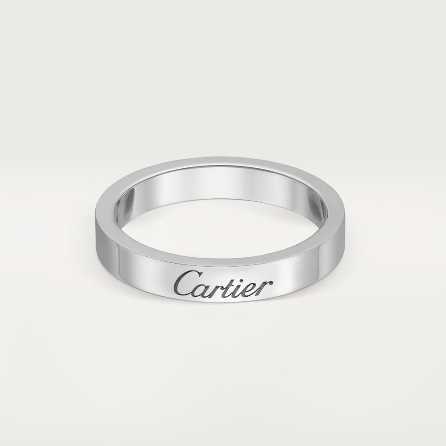 c de cartier wedding band 3 mm width