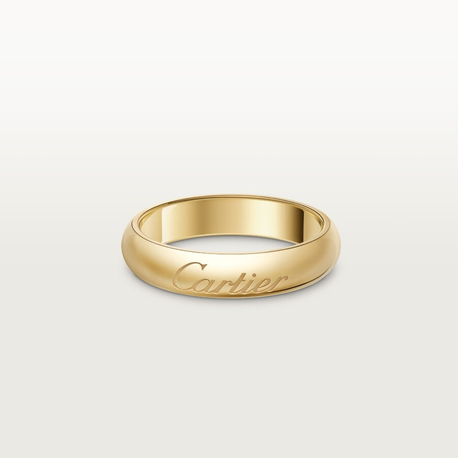 c de cartier wedding band 4 mm width