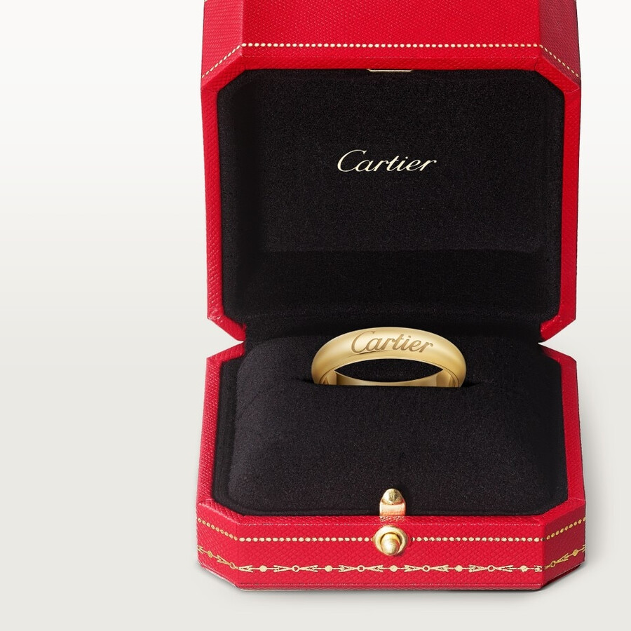 c de cartier wedding band 4 mm width