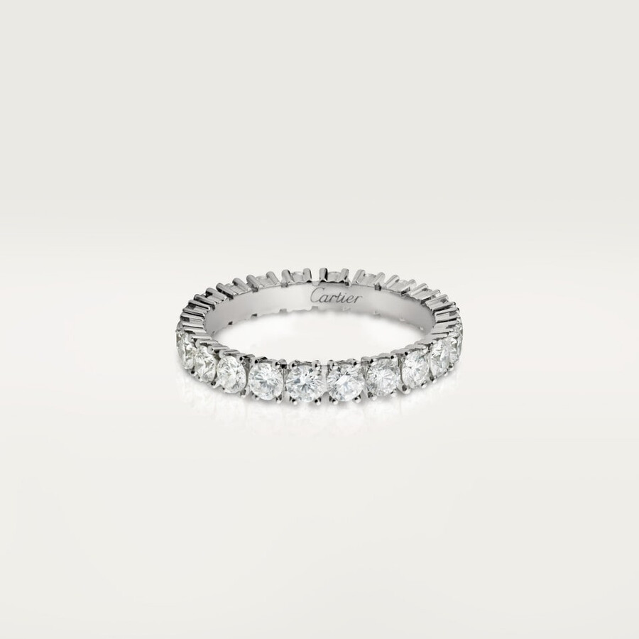 cartier destinée wedding band 3.3 mm width paved