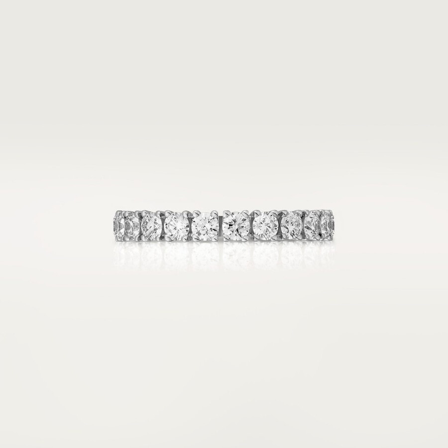 cartier destinée wedding band 3.3 mm width paved
