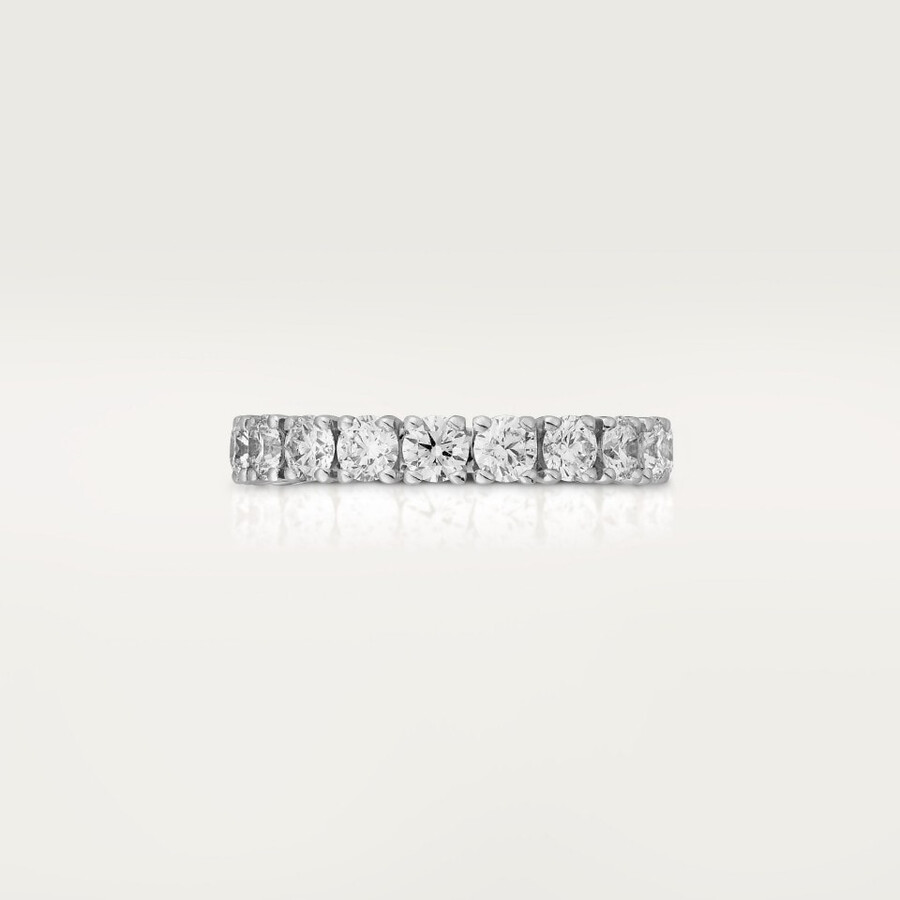 cartier destinée wedding band 4.1 mm width paved