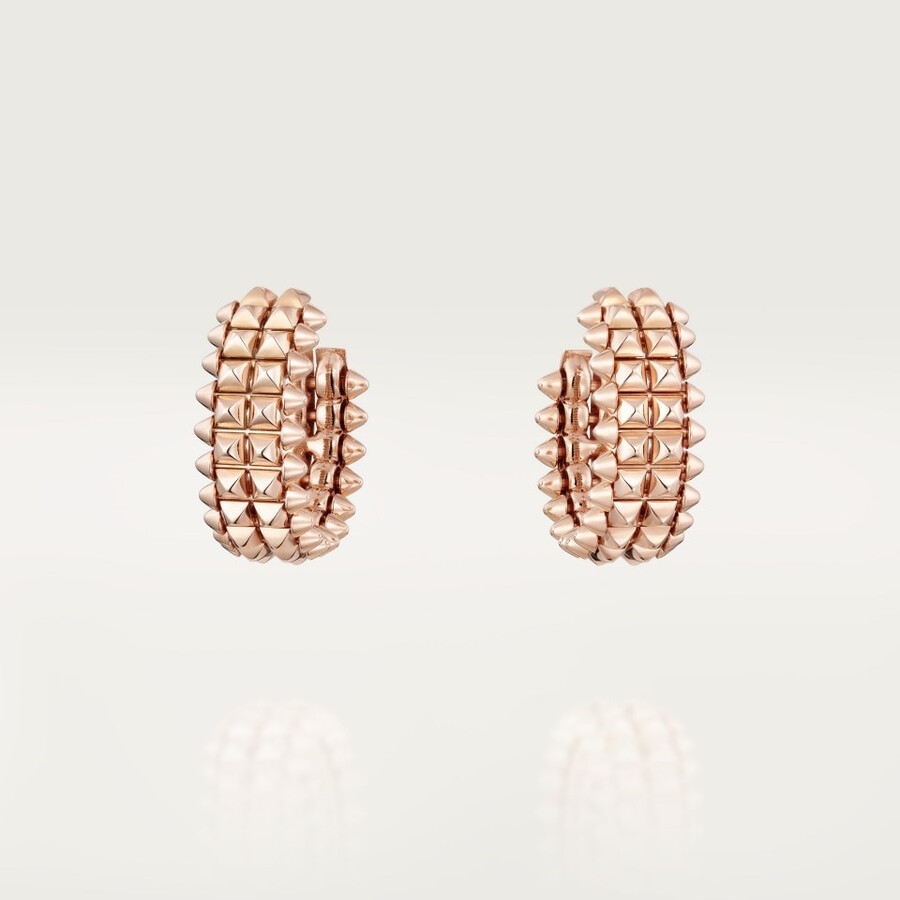 clash de cartier hoop earrings double row