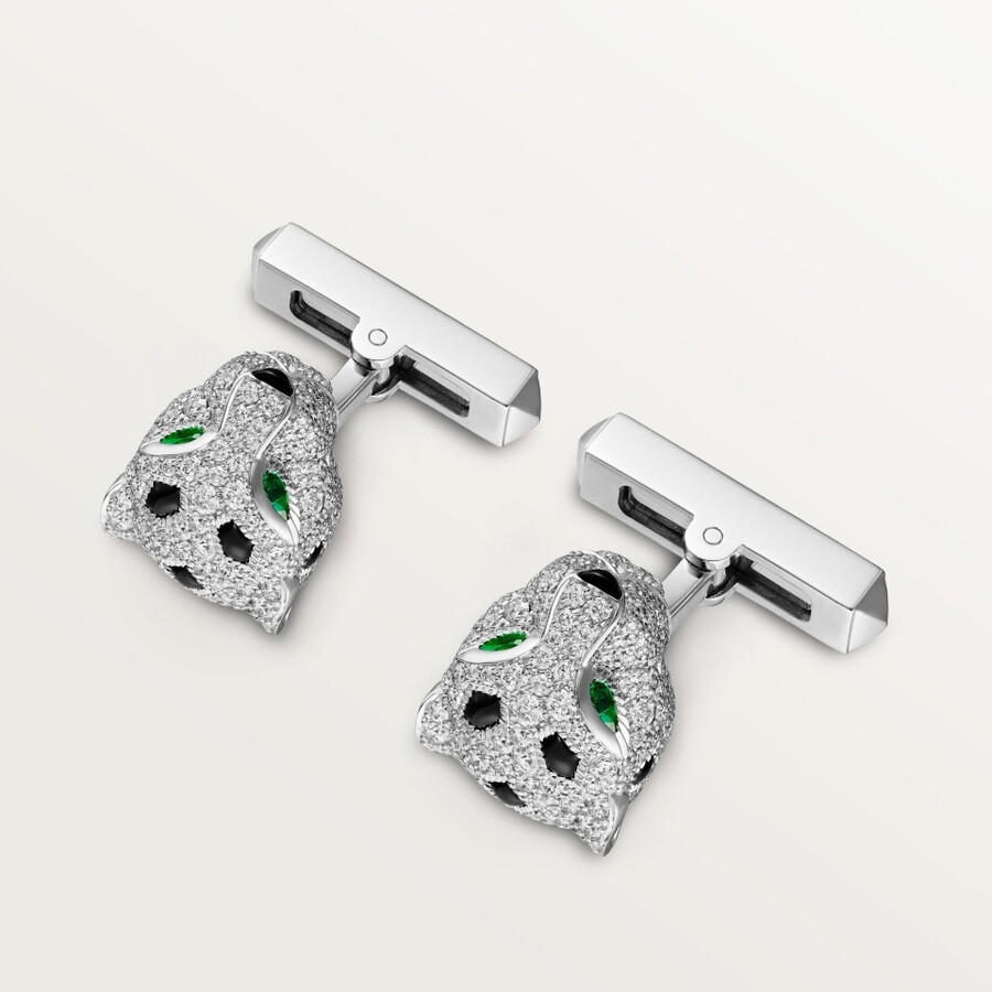 panthère de cartier cufflinks