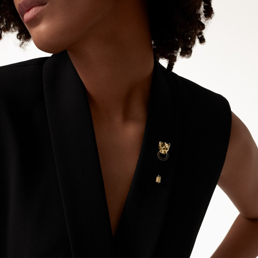 panthère de cartier tie pin