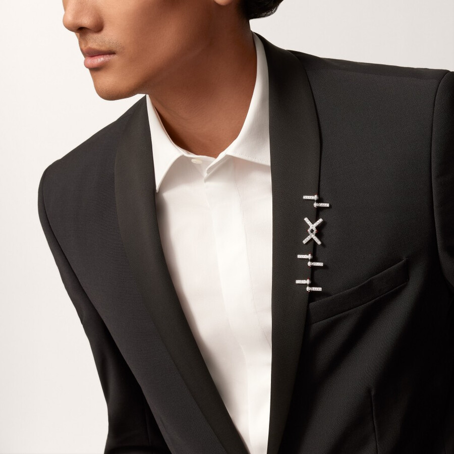 polymorph jacket lapel gem