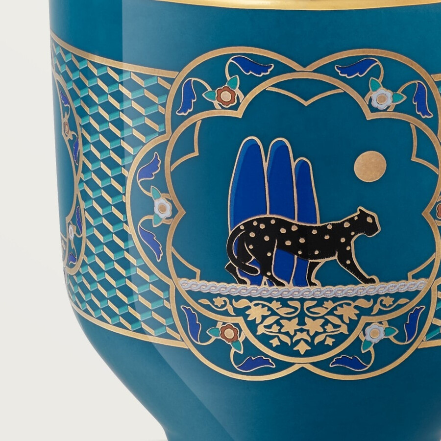 set of three panthère de cartier cups