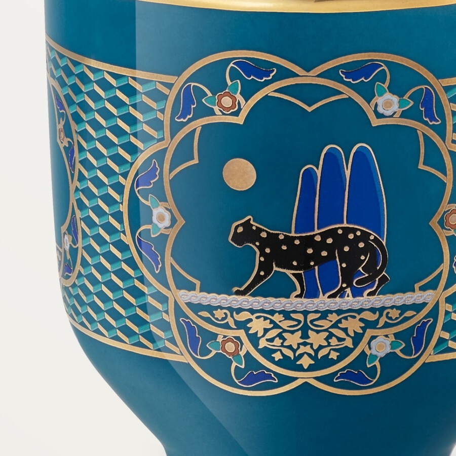 set of three panthère de cartier cups