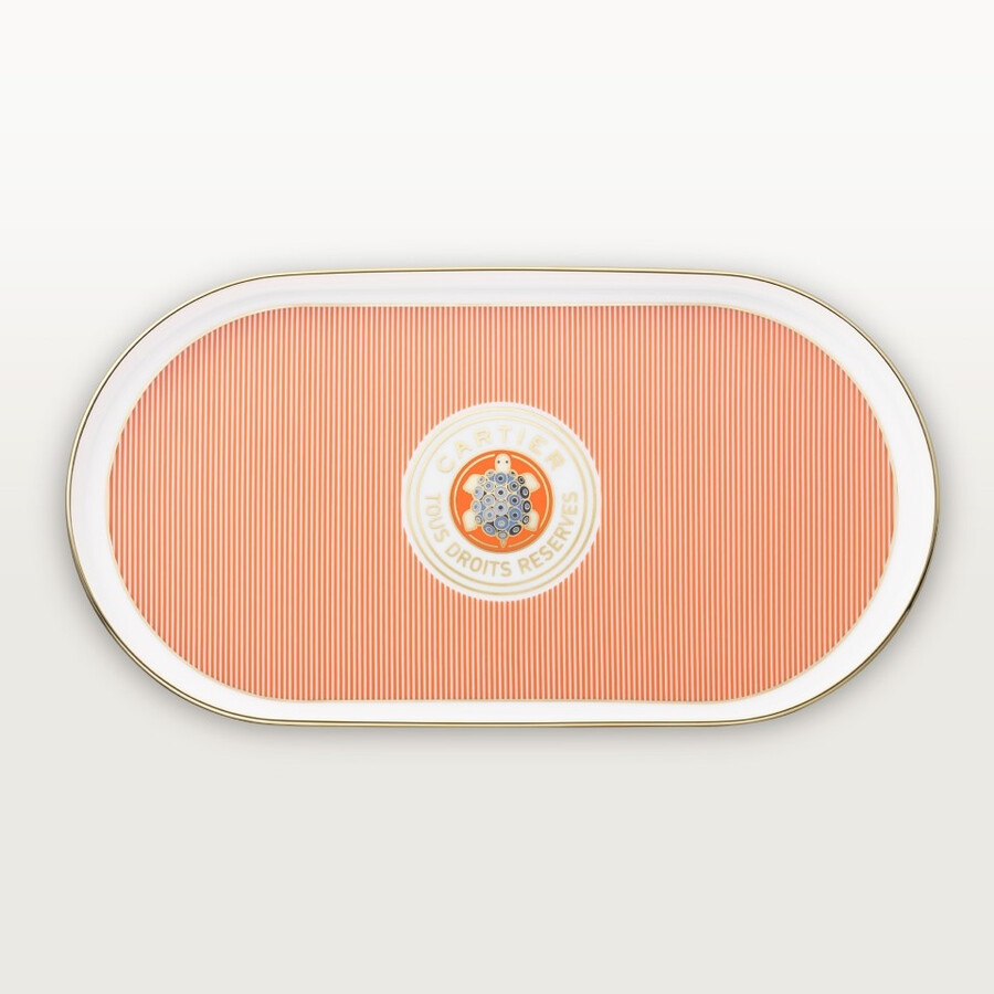 cartier characters oval tray medium model