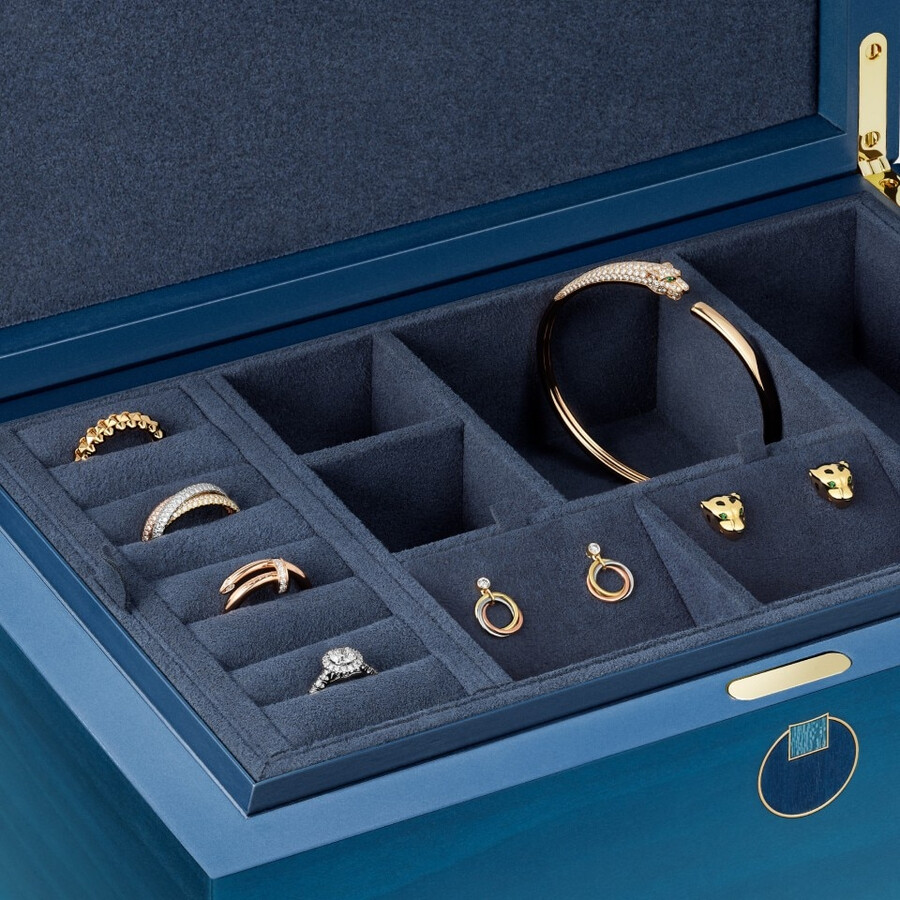 cartier géométrique jewelry box