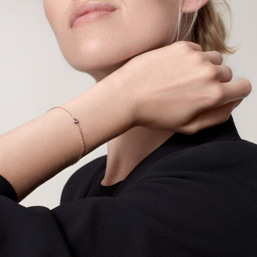 cartier damour bracelet pink sapphire