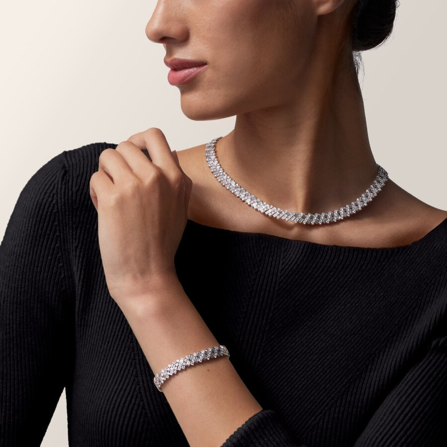 reflection de cartier bracelet diamonds