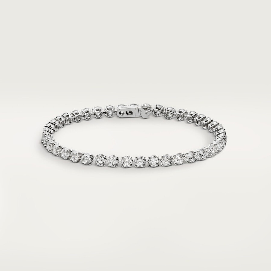 lignes essentielles bracelet brilliant-cut diamonds
