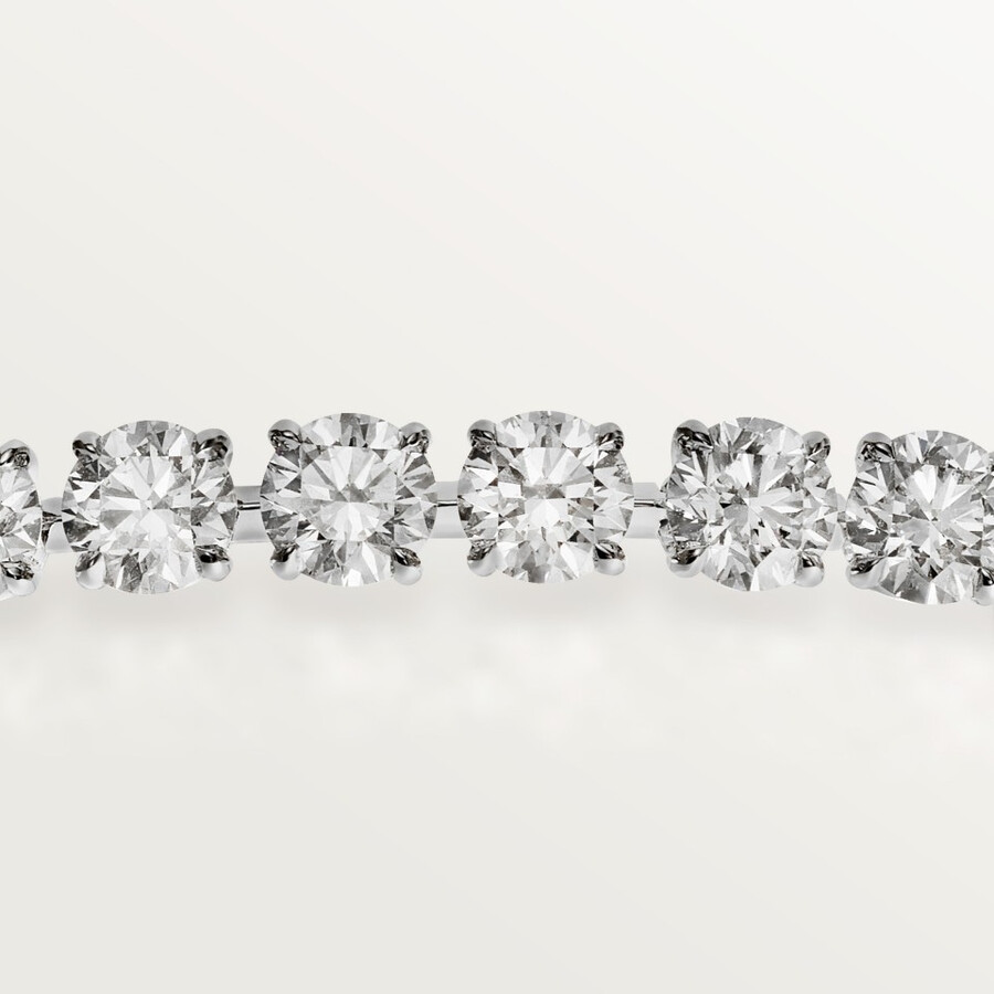 lignes essentielles bracelet brilliant-cut diamonds