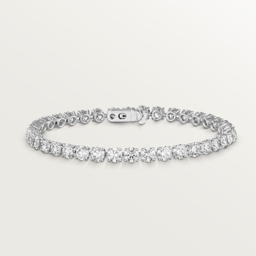 lignes essentielles bracelet brilliant-cut diamonds