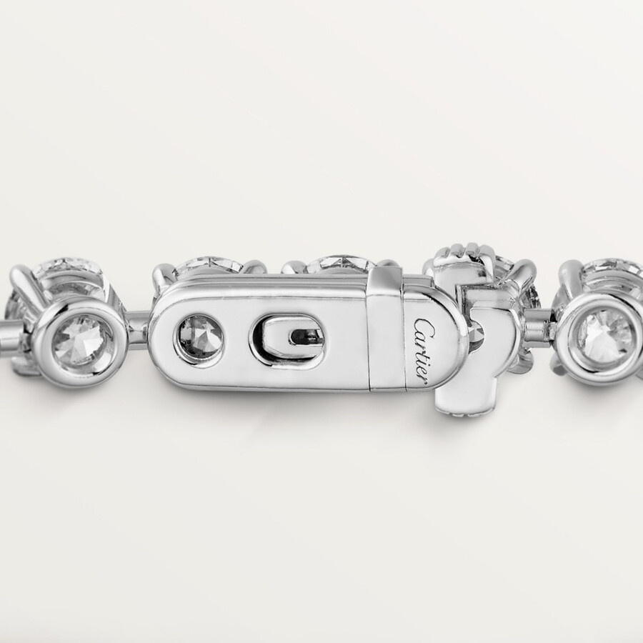 lignes essentielles bracelet brilliant-cut diamonds