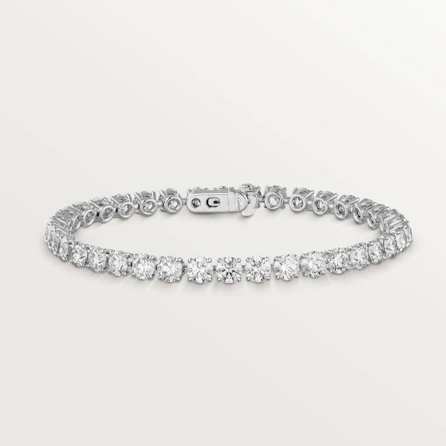 lignes essentielles bracelet brilliant-cut diamonds