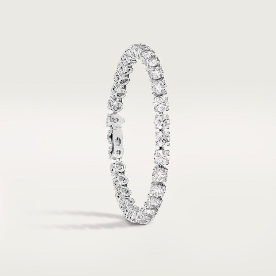 lignes essentielles bracelet brilliant-cut diamonds