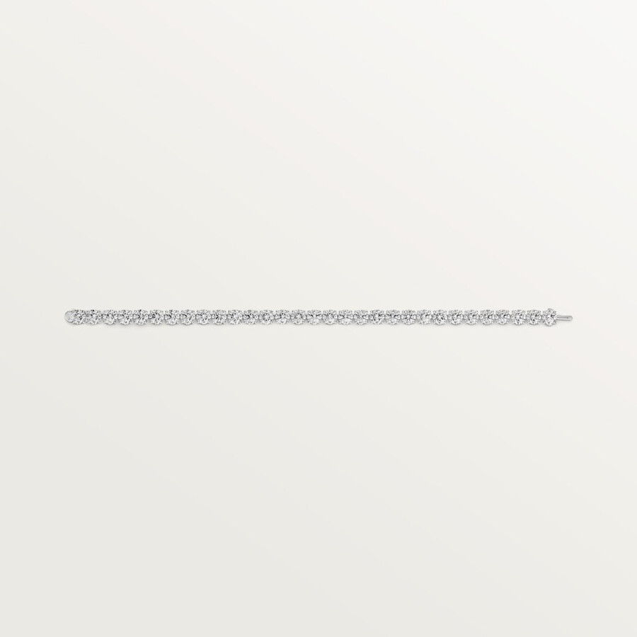 lignes essentielles bracelet brilliant-cut diamonds