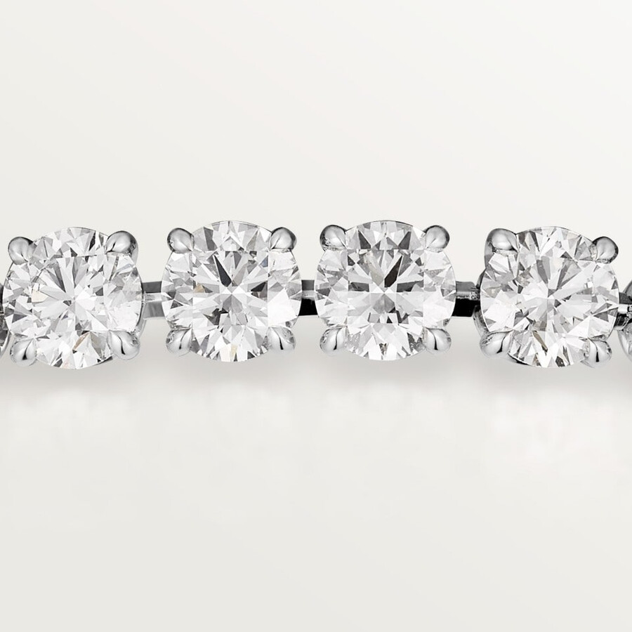 lignes essentielles bracelet brilliant-cut diamonds