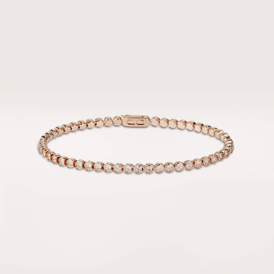 lignes essentielles bracelet brilliant-cut diamonds
