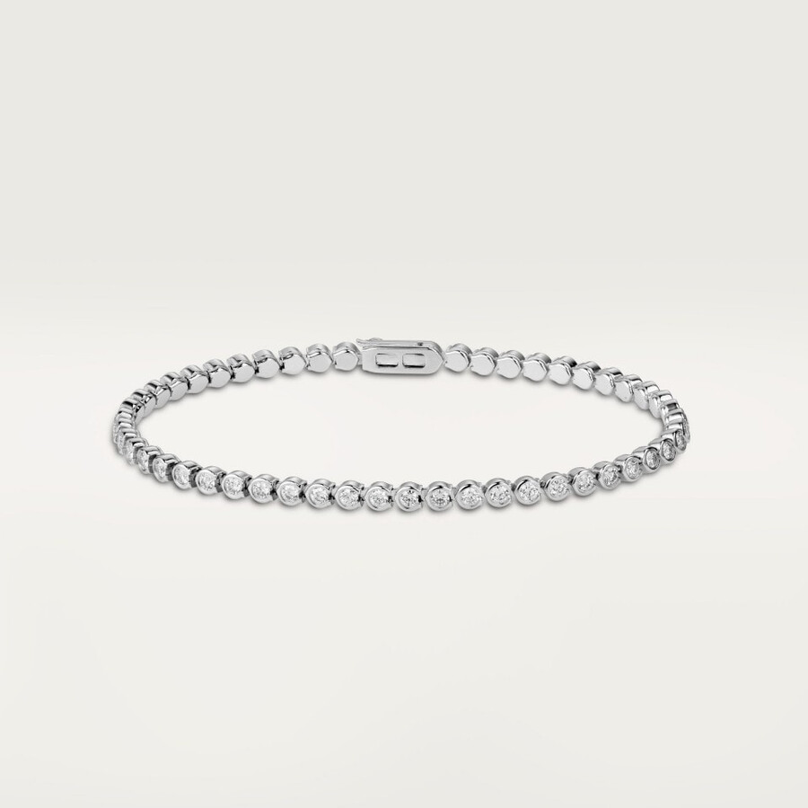 lignes essentielles bracelet brilliant-cut diamonds