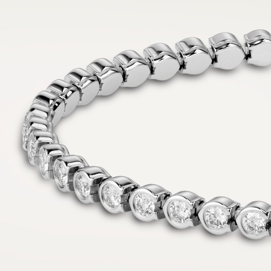 lignes essentielles bracelet brilliant-cut diamonds