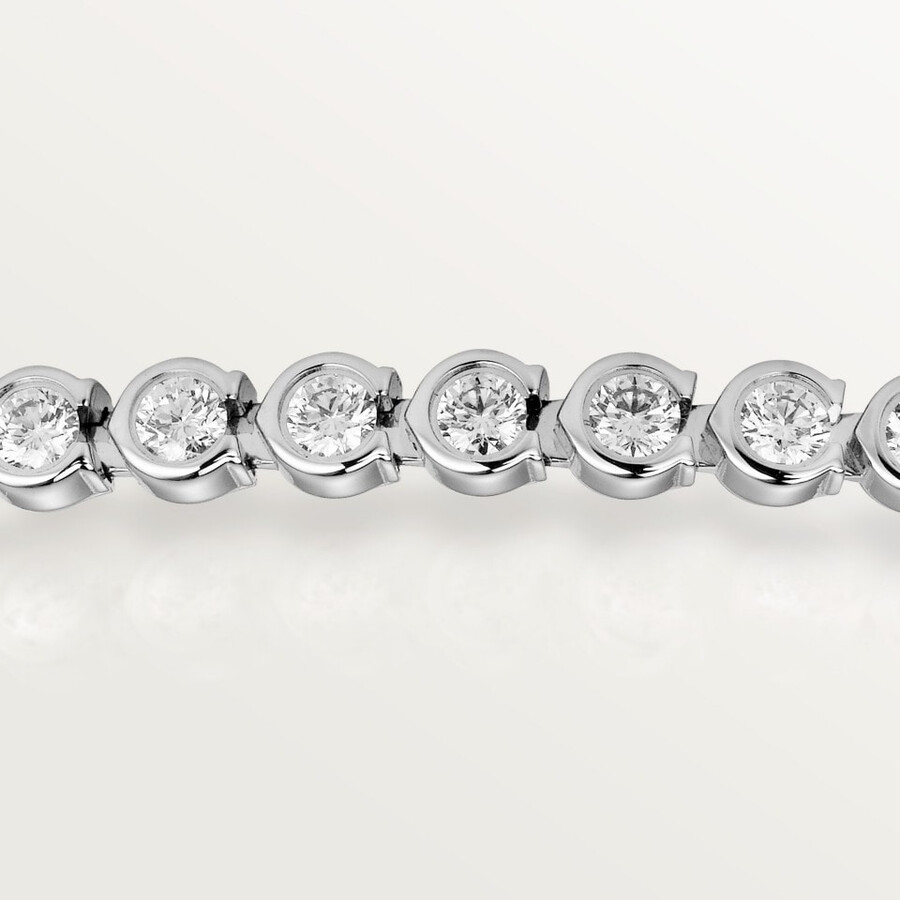 lignes essentielles bracelet brilliant-cut diamonds