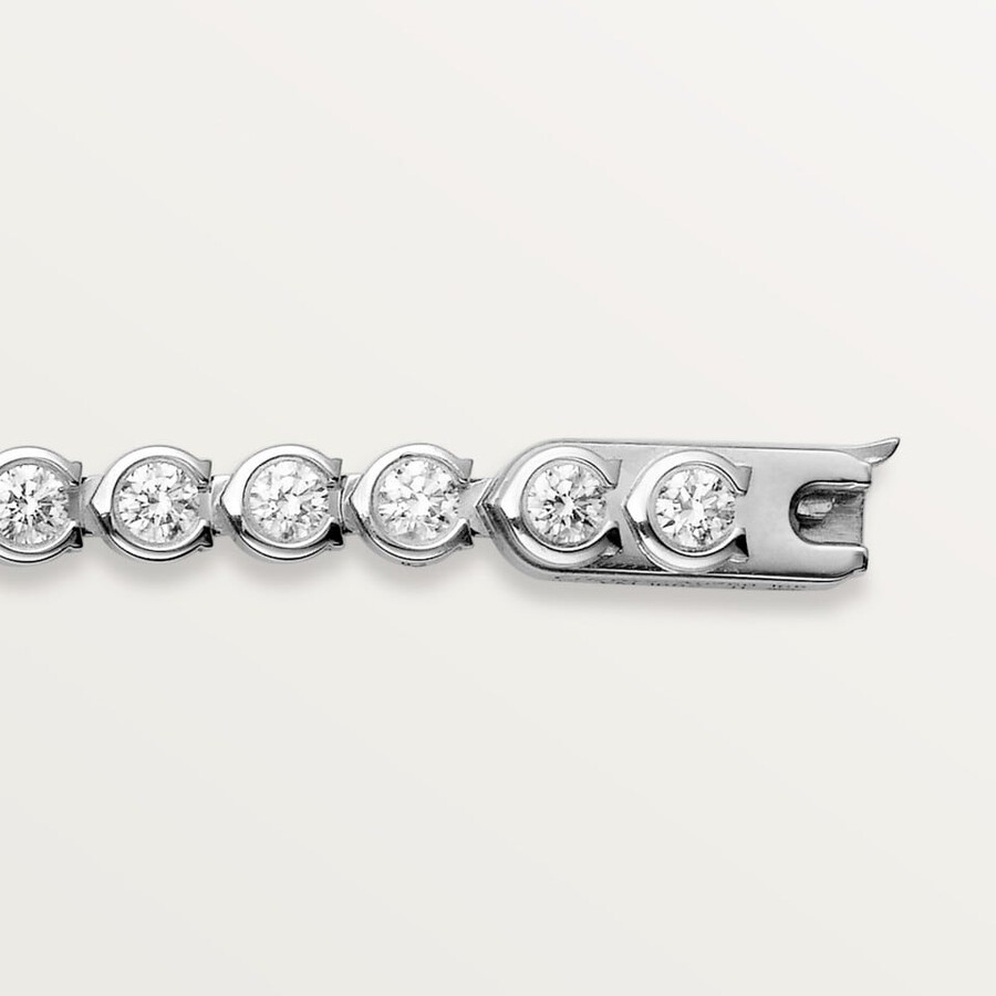 lignes essentielles bracelet brilliant-cut diamonds