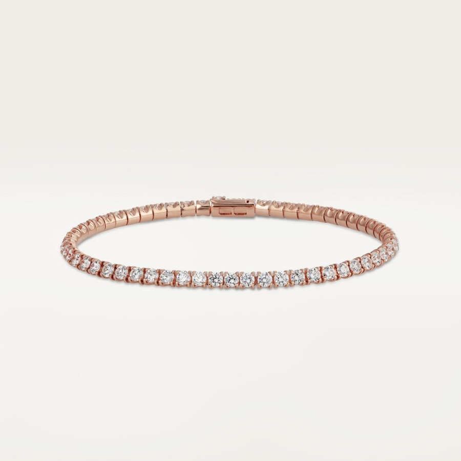 lignes essentielles bracelet brilliant-cut diamonds