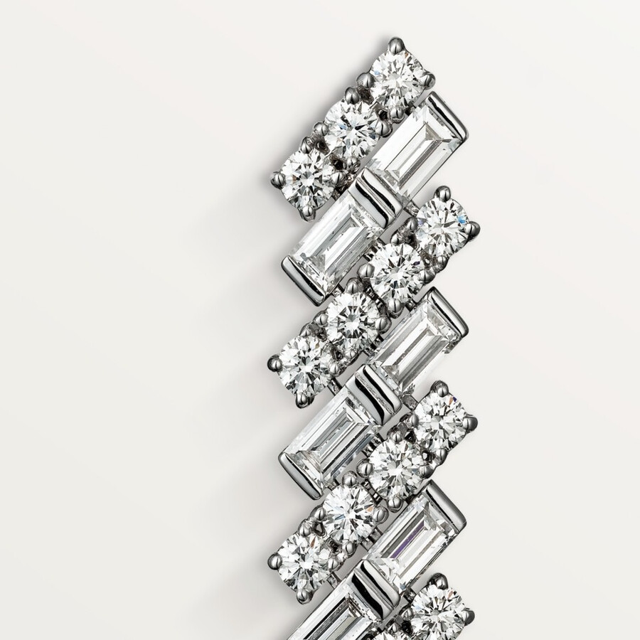 reflection de cartier earrings diamonds