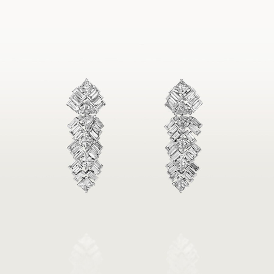 reflection de cartier earrings diamonds