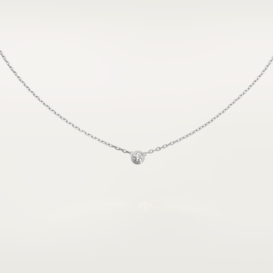 cartier damour pendant diamond small model