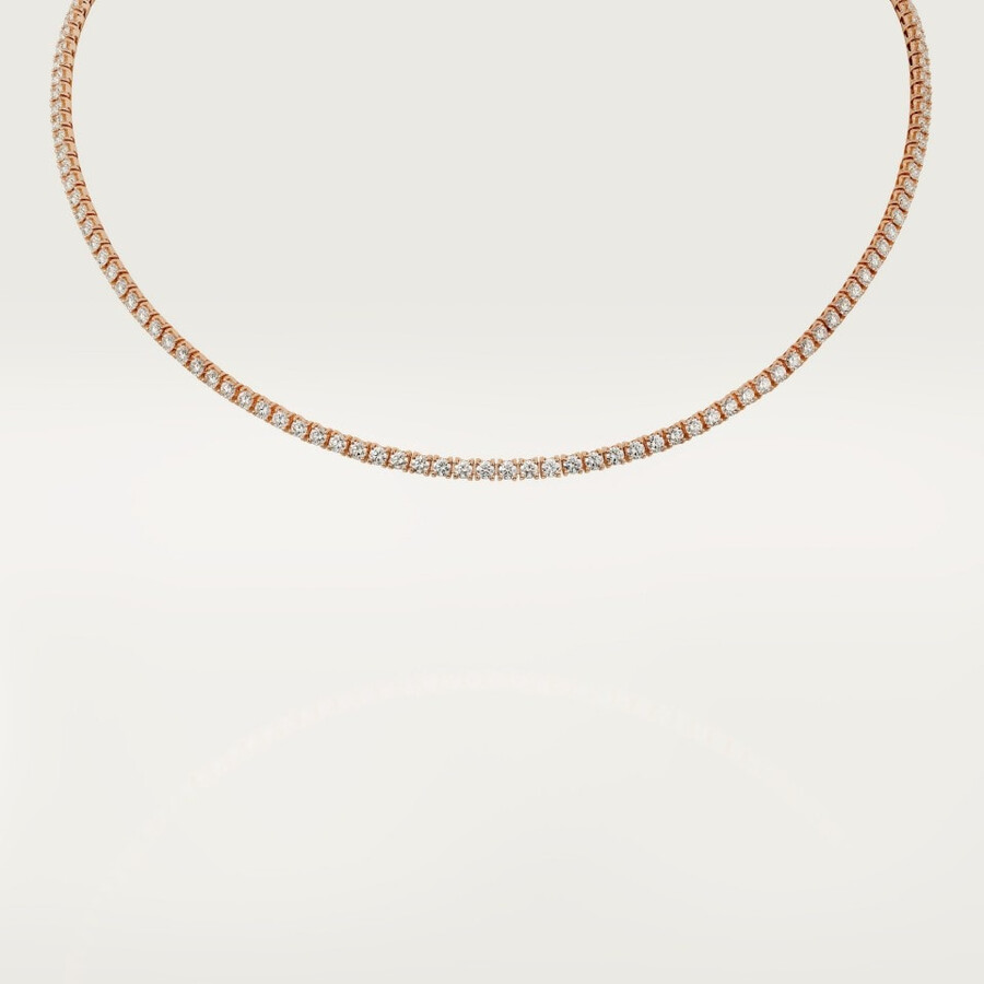 lignes essentielles necklace brilliant-cut diamonds