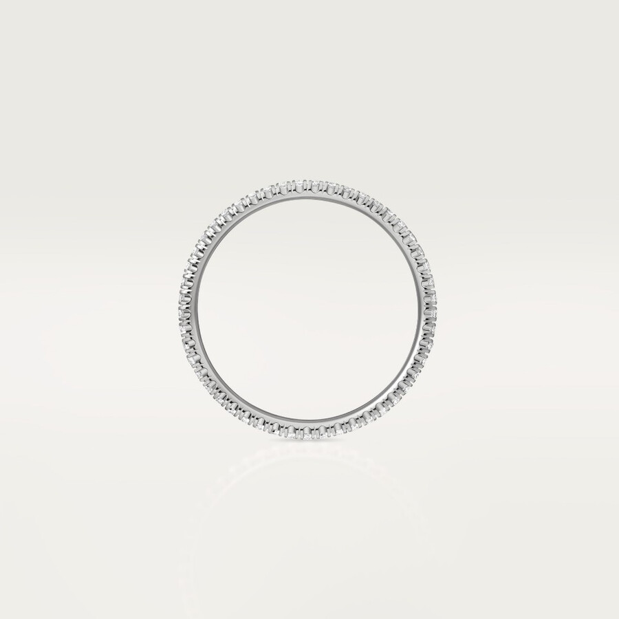 etincelle de cartier wedding band 1.5 mm width paved