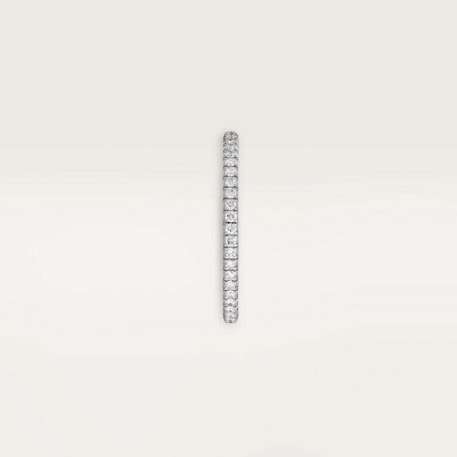 etincelle de cartier wedding band 1.5 mm width paved
