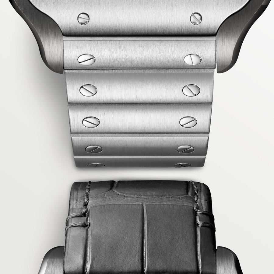 santos de cartier skeleton watch
