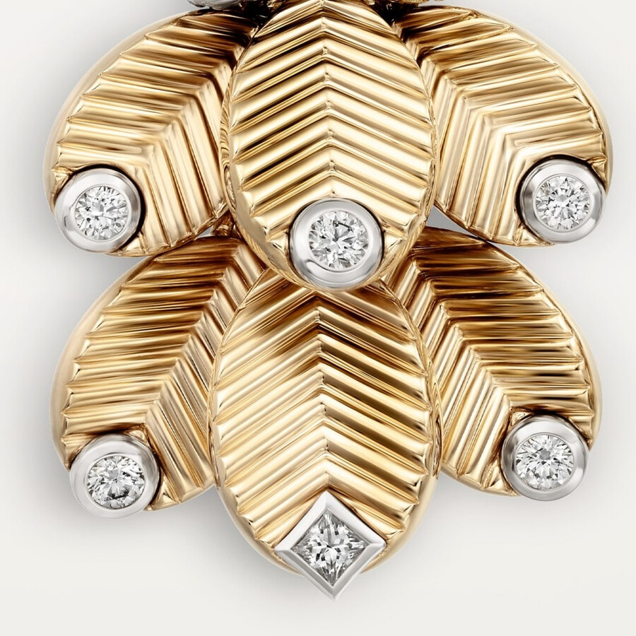 grain de café earrings diamonds