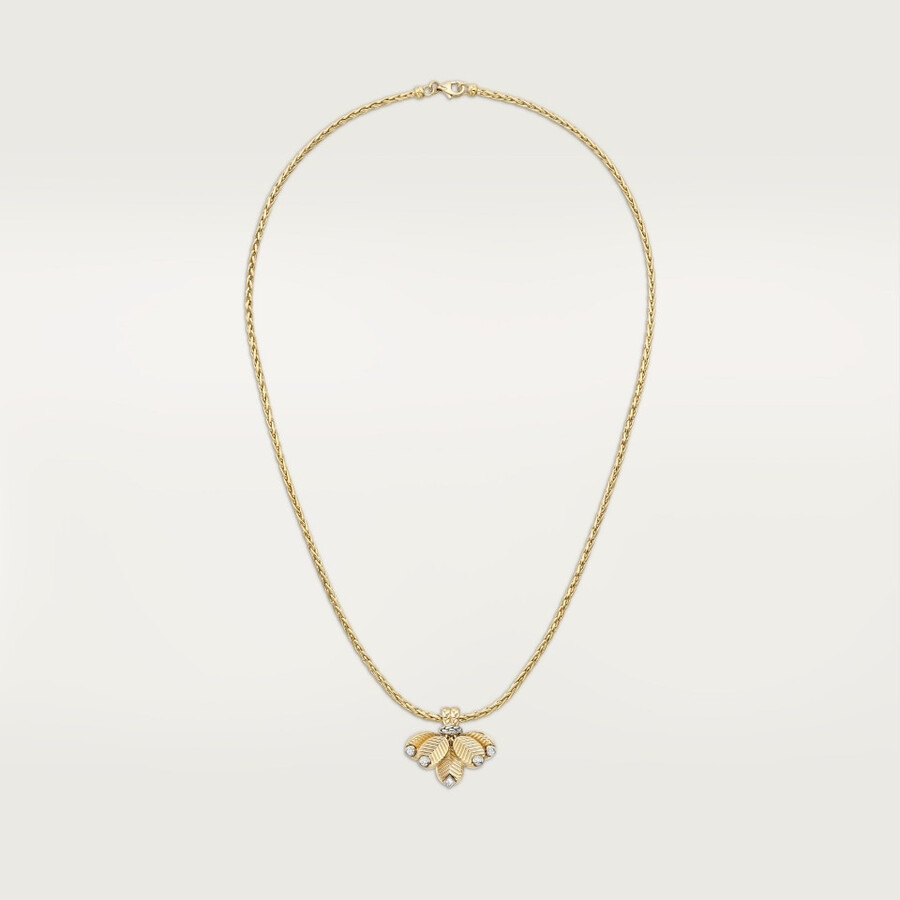 grain de café necklace diamonds
