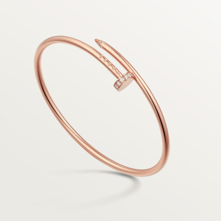 juste un clou bracelet small model diamonds