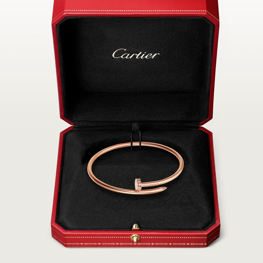 juste un clou bracelet small model diamonds